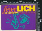 Sticker: Feierlich 1993 - Lich, Verzenden, Zo goed als nieuw, Bedrijf of Vereniging