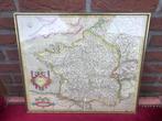 cartografie: antieke kaart van Mercator, 1595, Gelezen, Voor 1800, Frankrijk, Ophalen of Verzenden