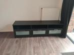 IKEA Brimnes TV meubel - zwart 3 lades, 150 tot 200 cm, Zo goed als nieuw, Minder dan 100 cm, 25 tot 50 cm