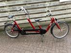 Ouderkindtandem meybike 5 versnellingen, Fietsen en Brommers, Fietsen | Tandems, Gebruikt, Minder dan 10 versnellingen