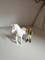 Schleich paard met vrouw, Ophalen of Verzenden, Gebruikt, Jongen of Meisje