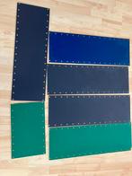 Lundia inschuifpanelen blauw groen, Ophalen, Gebruikt