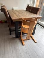 Eetkamer tafel, Ophalen, Gebruikt, 50 tot 100 cm, Vijf personen of meer