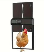 Automatische kippenluik met tijdschakelaar, Dieren en Toebehoren, Ophalen of Verzenden, Zo goed als nieuw, Overige typen