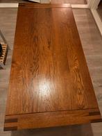 Houten salontafel, Huis en Inrichting, Tafels | Salontafels, Ophalen, Gebruikt, 100 tot 150 cm, Eikenhout