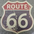 Route 66 - blikken bord, Verzamelen, Merken en Reclamevoorwerpen, Reclamebord, Ophalen of Verzenden, Zo goed als nieuw