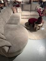 Beige u-bank, Huis en Inrichting, Banken | Sofa's en Chaises Longues, Ophalen, 300 cm of meer, Zo goed als nieuw, Vierpersoons of meer