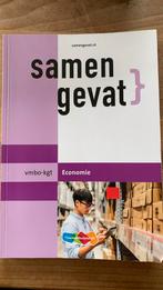 vmbo-kgt - Economie - Samengevat, Ophalen, Zo goed als nieuw, VMBO, Economie