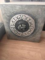 Zwart-antraciet wandpaneel/schilderij, Ophalen of Verzenden, Zo goed als nieuw