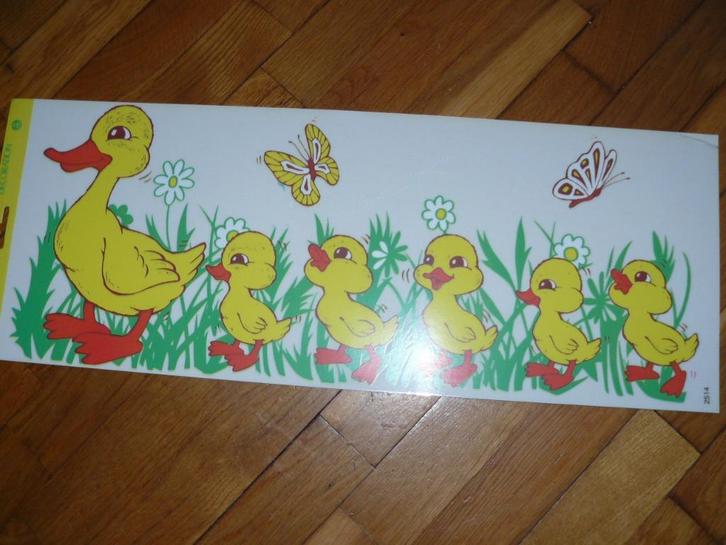 Raamdecoratie met Eendenfamilie, Diversen, Pasen, Nieuw, Ophalen