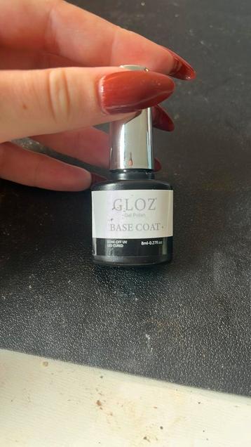 GLOZ Top & Base Coat Soak-Off 8ml beschikbaar voor biedingen