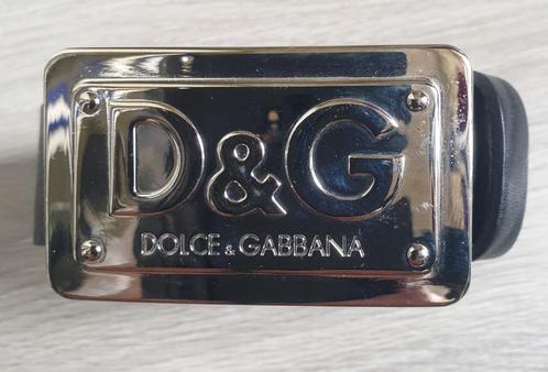 Riem Dolce & Gabbana, Kleding | Dames, Riemen en Ceinturen, Zo goed als nieuw, 100 cm of meer, 3 tot 5 cm, Zwart, Echt leder, Ophalen
