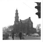 Foto 1958 - Amsterdam - Westerkerk Kerk Jordaan Auto, Gebruikt, Foto, Ophalen of Verzenden, 1940 tot 1960