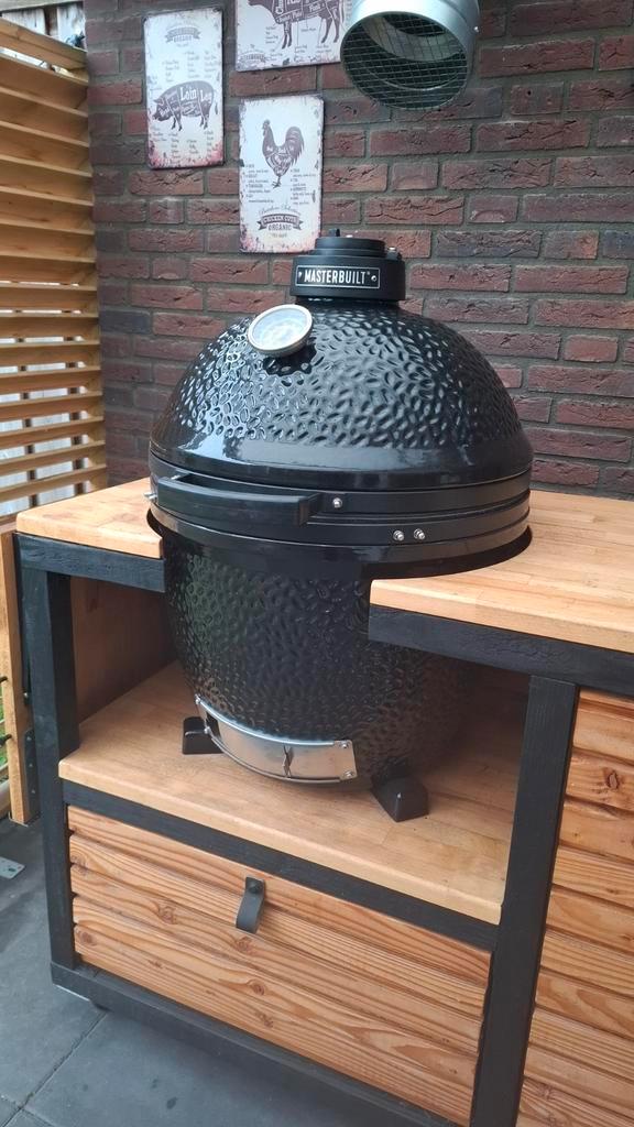 Masterbuilt Kamado 21" - Perfecte BBQ!, Tuin en Terras, Elektrische barbecues, Gebruikt, Ophalen