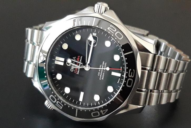 Omega Seamaster Professional Ceramic zwart, Sieraden, Tassen en Uiterlijk, Horloges | Heren, Zo goed als nieuw, Polshorloge, Omega