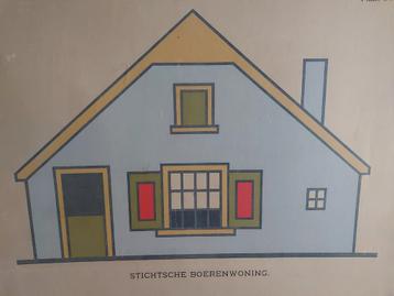 Te koop Stichtsche boerenwoning ca 1920 lestekening beschikbaar voor biedingen