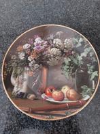 Wandbord van Kees van den Berg, stilleven van veldbloemen, Ophalen of Verzenden, Zo goed als nieuw
