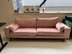 Lichtroze 3-zits bank - 236cm, Ophalen, Gebruikt, Driepersoons, 75 tot 100 cm