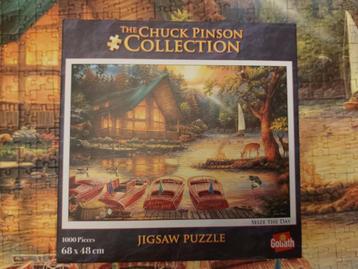 Legpuzzel Chuck Pinson Collection Seize the day 1000 st zgan beschikbaar voor biedingen