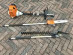 Stihl KM 130 r met toebehoren, Tuin en Terras, Heggenscharen, Ophalen, Zo goed als nieuw, Benzine, Stihl