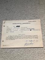 Arnhem 04-04-1944 Nederlandsche Arbeidsdienst. Soort eed-, Verzenden, Tweede Wereldoorlog, Gelezen, Overige onderwerpen