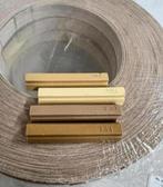 4 rollen houtafwerking 22mm x 50M dennen - witte eik - berk, Eiken, Nieuw, Ophalen of Verzenden, H