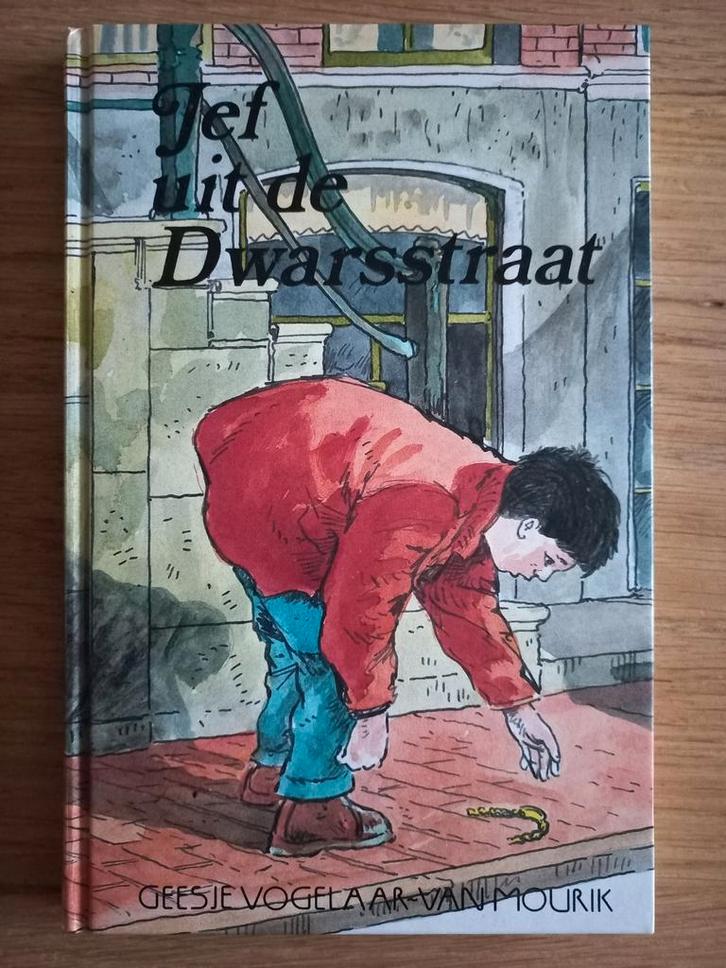Jef uit de Dwarsstraat, Geesje Vogelaar-van Mourik, chr IZGS, Boeken, Kinderboeken | Jeugd | onder 10 jaar, Ophalen of Verzenden