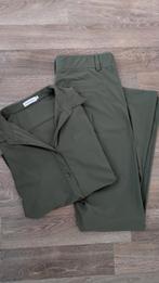 Nicolette Kluijver ser. Army green van travelstof. Maat XL, Ophalen of Verzenden, Zo goed als nieuw, Maat 56/58 (XL), Groen