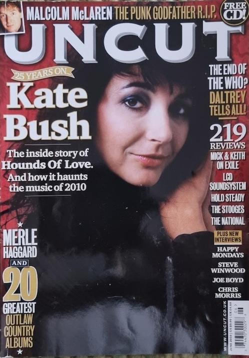 UNCUT 06-2010 157 Murphy LCD Soundsystem Kate Bush McLaren, Boeken, Tijdschriften en Kranten, Zo goed als nieuw, Muziek, Film of Tv