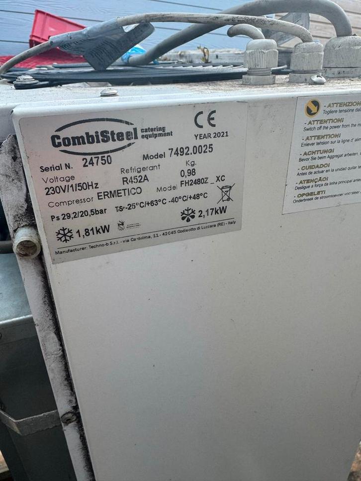 CombiSteel vries motor  - DEFECT !!!, Witgoed en Apparatuur, Vriezers en Diepvrieskisten, Niet werkend, Tussenbouw, Vrieskast