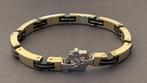 Gouden Armband met Witgouden Sluiting Merk:FIBO 14 Karaat, Ophalen, Zo goed als nieuw, Goud, Goud