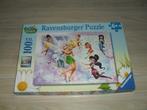 Disney Fairies puzzle 100 XXL stukken, Hobby en Vrije tijd, Denksport en Puzzels, Ophalen, Minder dan 500 stukjes, Zo goed als nieuw