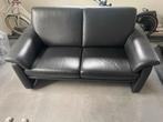 W. Schillig 2,5-zits leren bank - z.g.a.n., Ophalen of Verzenden