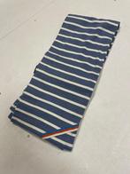 Bretonse sjaal blauw wit gestreept, Ophalen of Verzenden, Zo goed als nieuw, Sjaal
