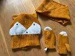 Muts, sjaal en wanten set - Zo goed als nieuw!, Kinderen en Baby's, Babykleding | Mutsen, Sjaals en Wanten, Ophalen of Verzenden
