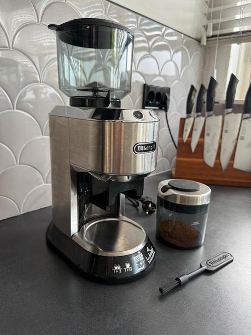 De'Longhi KG521.M Dedica Elektrische koffiemolen digitaal, Witgoed en Apparatuur, Koffiezetapparaten, Zo goed als nieuw, Gemalen koffie