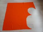 Lap stof: Oranje “geweven”., Nieuw, Oranje, 30 tot 200 cm, Ophalen of Verzenden