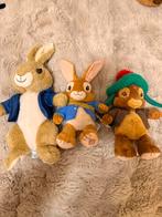 Peter Rabbit Knuffels Set, Kinderen en Baby's, Speelgoed | Knuffels en Pluche, Ophalen of Verzenden, Zo goed als nieuw, Konijn