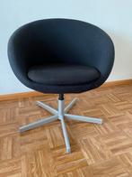 Vintage Zwart Kuipstoeltje, Ophalen, Gebruikt, Zwart, Vintage