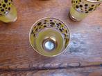 Art deco glazen likeursetje, Antiek en Kunst, Antiek | Glas en Kristal, Ophalen of Verzenden
