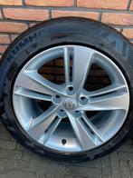 Winterbanden op originele Opel velgen 17 inch, Ophalen, Velg(en), 17 inch, Winterbanden