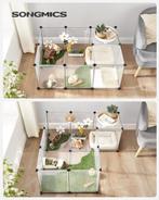 SONGMICS Buitenverblijf met bodempanelen 143 x 73 x 46 cm, Dieren en Toebehoren, Kooi, SONGMICS, SONGMICS, SONGMICS