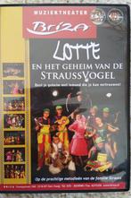 DVD + CD Lotte en het geheim van de Straussvogel - IZGST, Avontuur, Alle leeftijden, Ophalen of Verzenden, Zo goed als nieuw