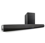 Denon Soundbar HEOS HomeCinema HS2 Zwart, Ntv, Nieuw, Ophalen of Verzenden, Ntv