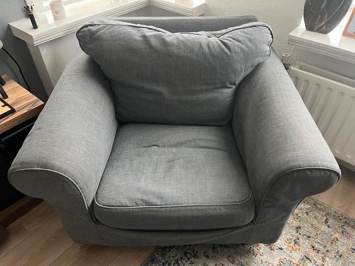 IKEA Ektorp Fauteuil, Huis en Inrichting, Fauteuils, Gebruikt, Stof, 75 tot 100 cm, 75 tot 100 cm, Ophalen