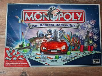 Monopoly van Dam tot Dom editie beschikbaar voor biedingen