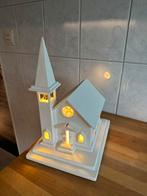Hangemaakt kerkje met verlichting, Ophalen of Verzenden, Nieuw