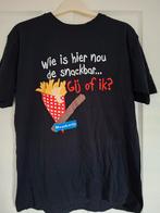 Maaskantje T-shirt Zwart Maat S - Carnaval, Zwart, Gedragen, Maat 46 (S) of kleiner, Maaskant