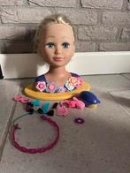 Kappop met accessoires., Kinderen en Baby's, Ophalen, Zo goed als nieuw, Babypop