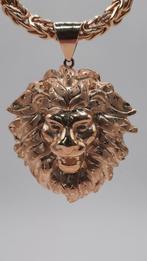 Gouden ketting hanger 14kt, Www.bredajuwelier.nl, Nieuw, Ophalen of Verzenden, Kruis of Symbool